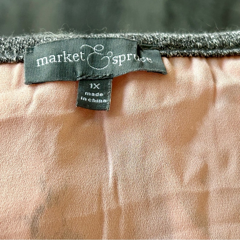 Market & Spruce Ladies Top - Size 1X - Picture 4 of 6